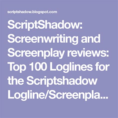 scriptshadow|scriptshadow site.